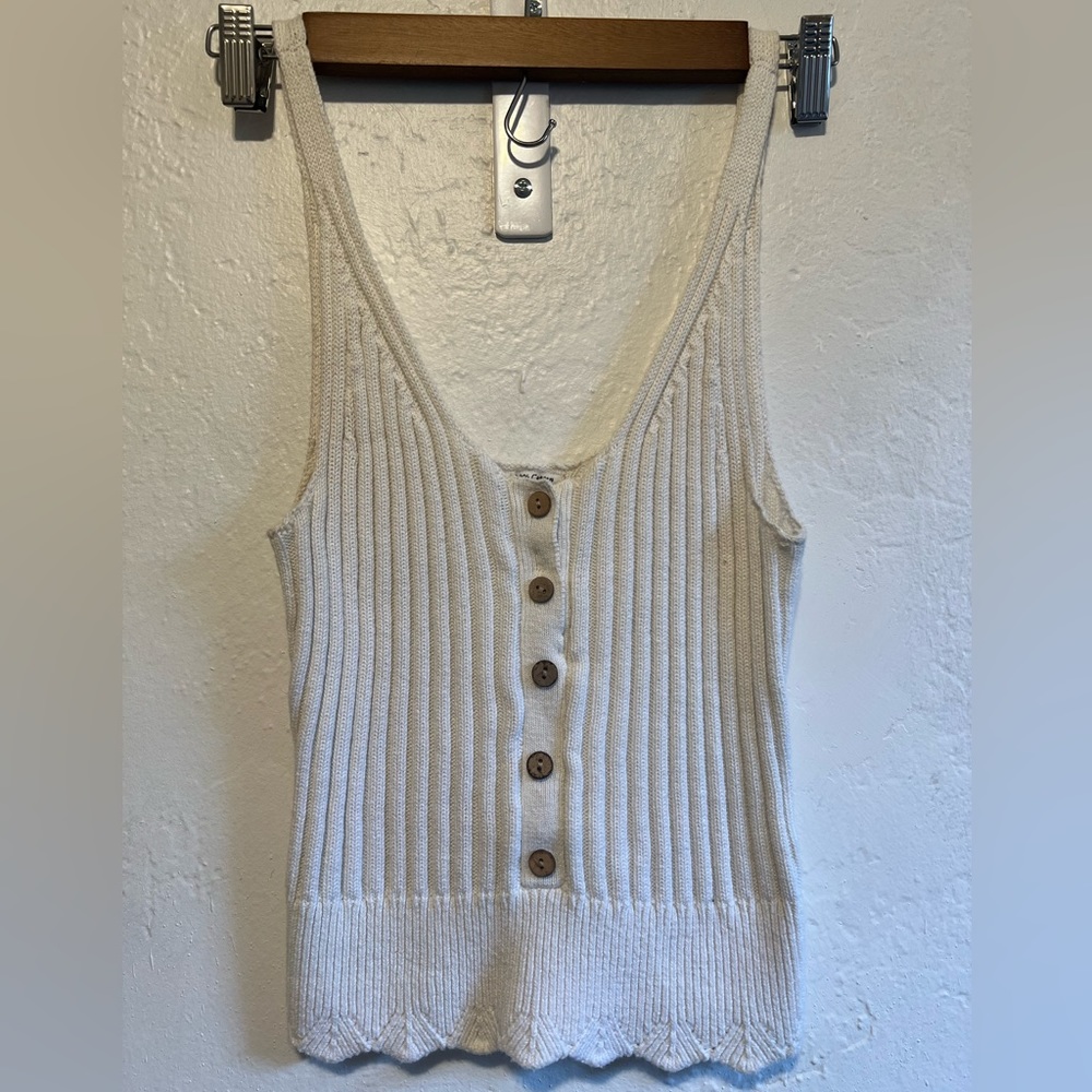 Abercrombie and Fitch 100% cotton knit tank